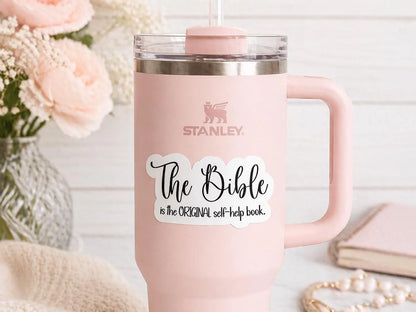 Christian sticker for women styled as a small faith-filled gift